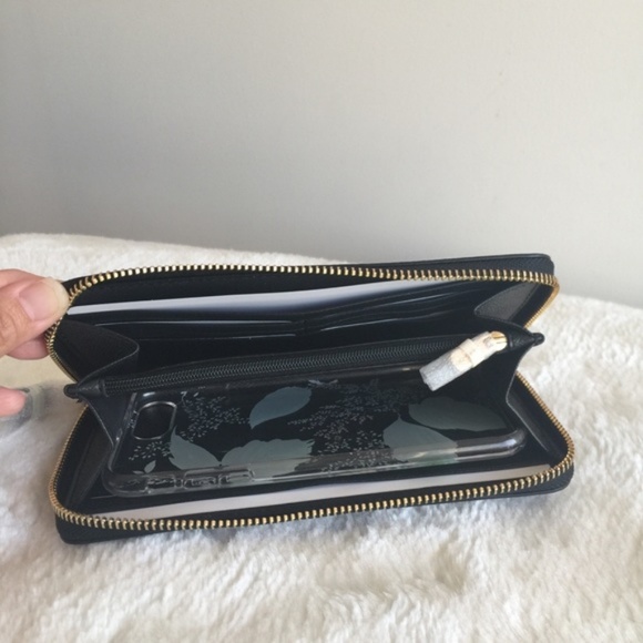 NEW Coach Ava Tote In Crossgrain Leather Handbag Black F57526 Wallet Set - Picture 5 of 13